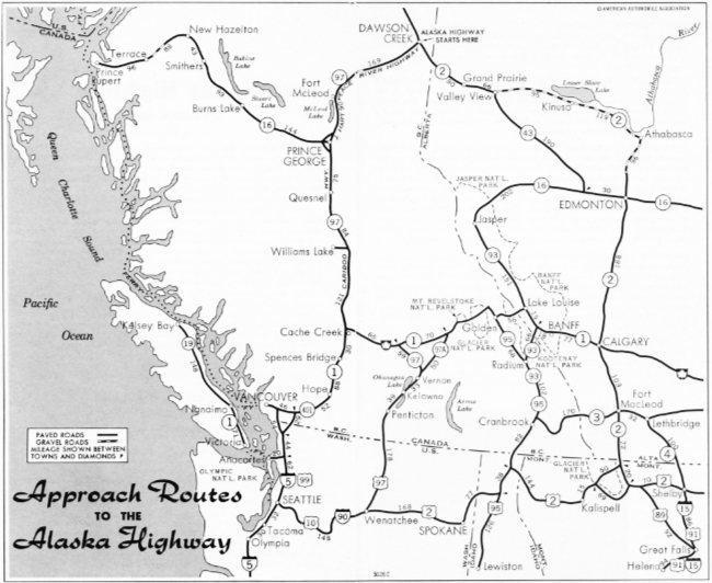 Alaska Highway, 1969