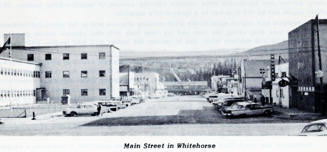 Main Street, Whitehorse, 1960