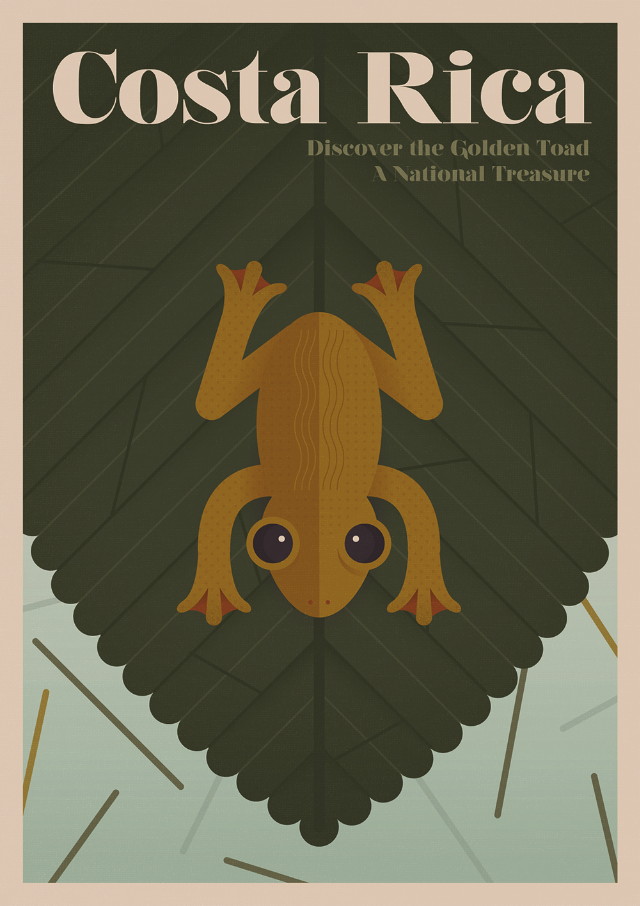Unknown Tourism: Costa Rica - Discover the Golden Toad, a National Treasure