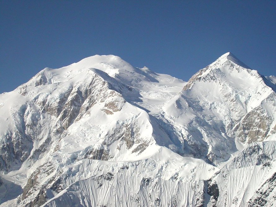 Denali National Park, Alaska from the air
