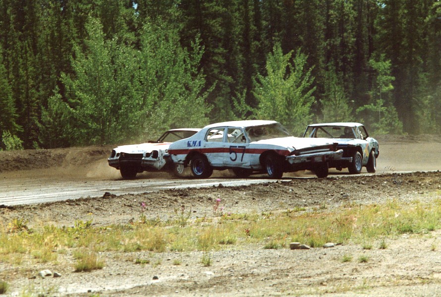 K.M.A. Speedway Stock Car Action, 1993 - Whitehorse, Yukon