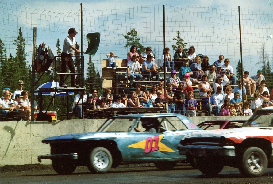 K.M.A. Speedway Stock Car Action, 1993 - Whitehorse, Yukon
