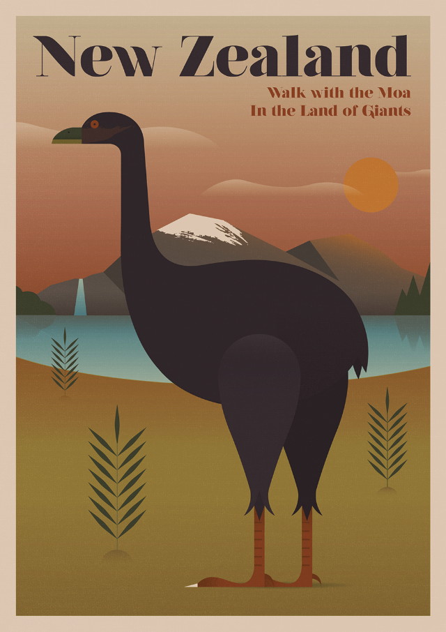 Unknown Tourism: New Zealand - Walk with the Moa in the Land of the Giants