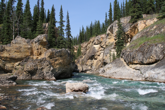 Lapie Canyon, Yukon