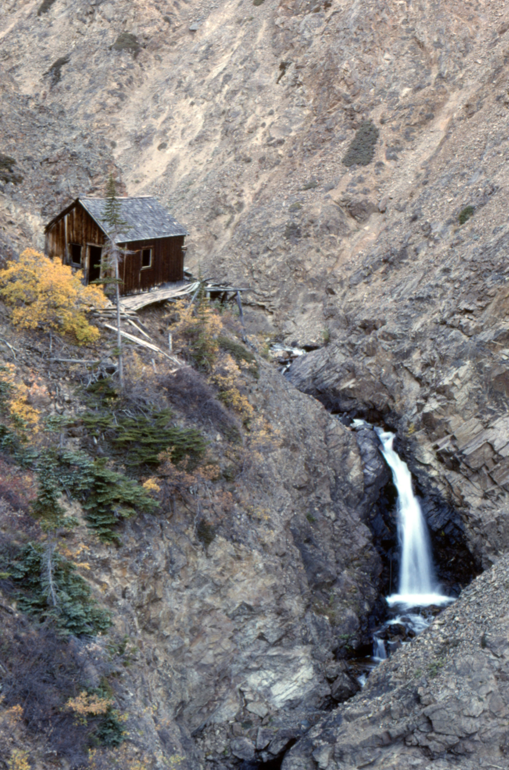The blacksmith shop at the Vault mine.
