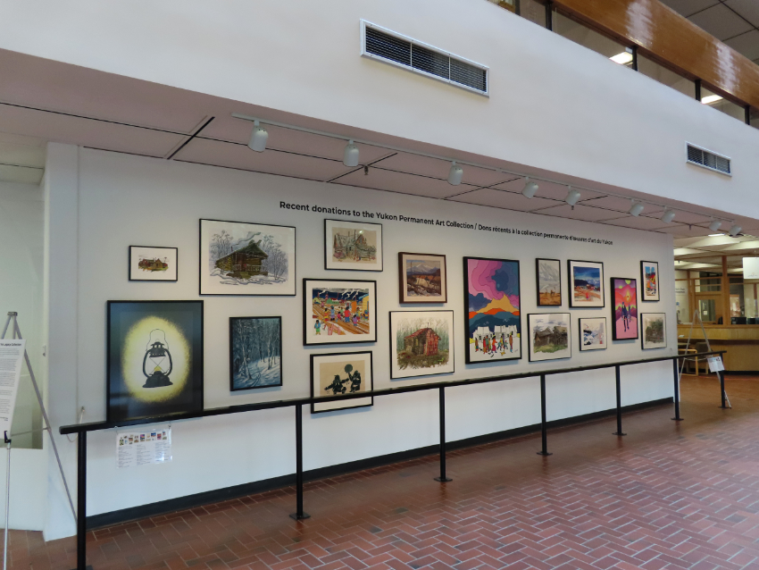 The Ron Carr art collection, Whitehorse, Yukon