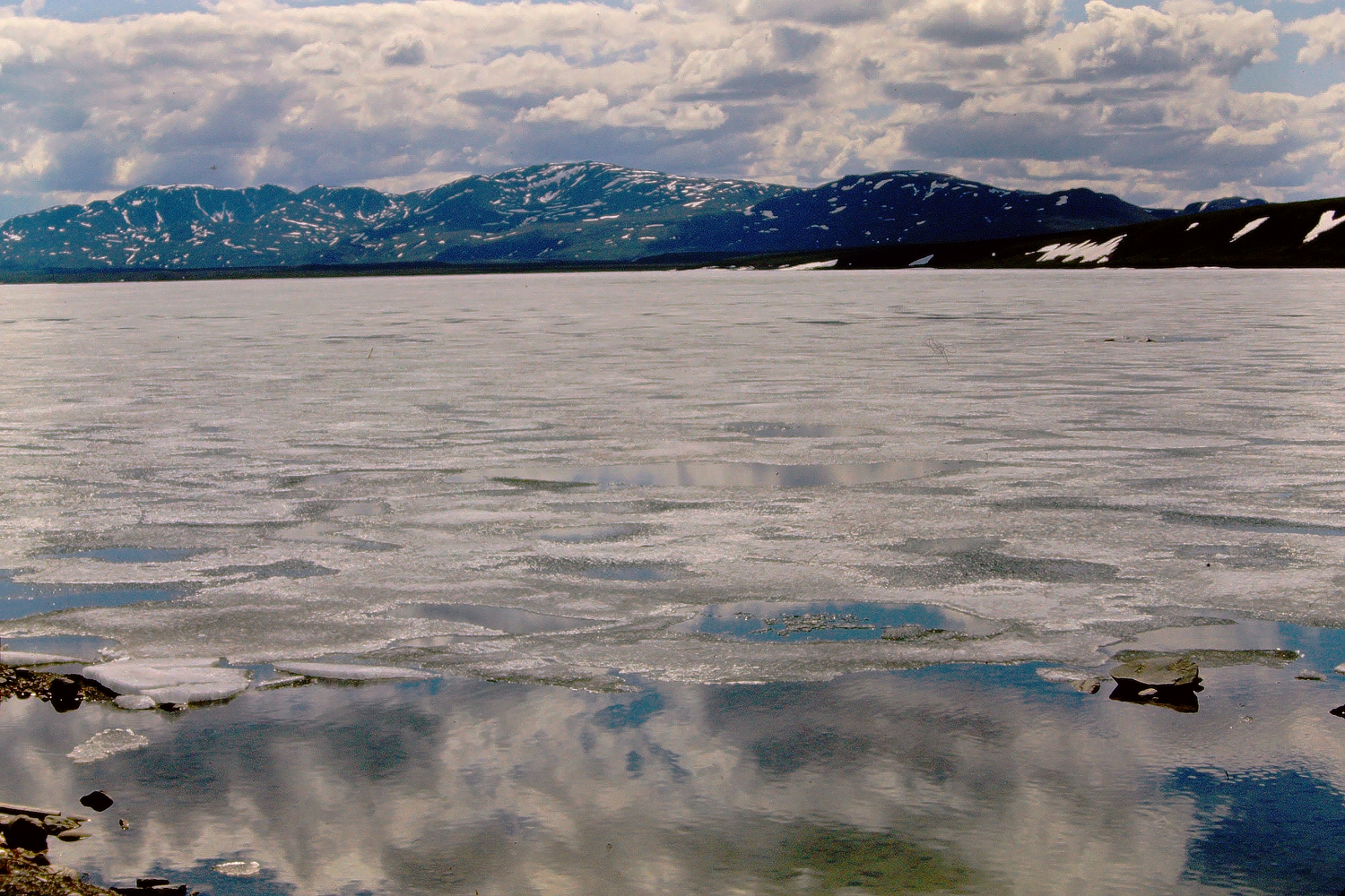 Summit Lake at Mile 195 Richardson Highway, 1966