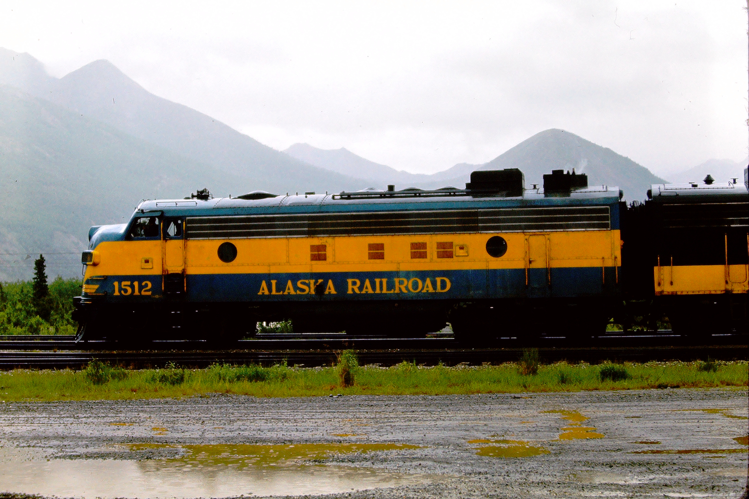 Alaska Railroad train, 1966