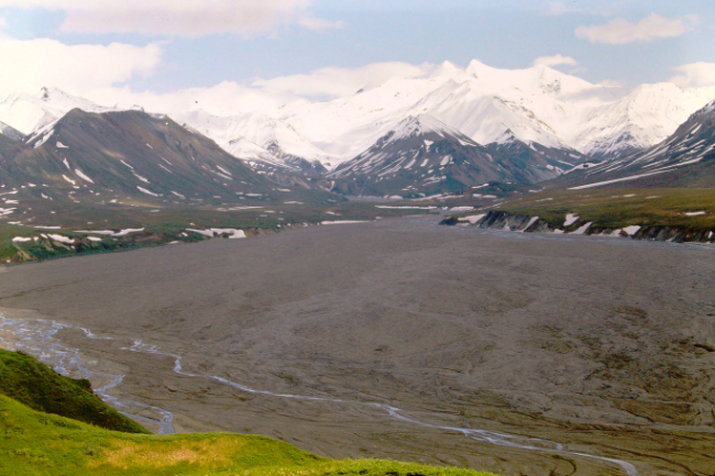 Polychrome Pass, Mount McKinley National Park, July 1966