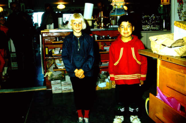 Alaska Native dancers, July 1966