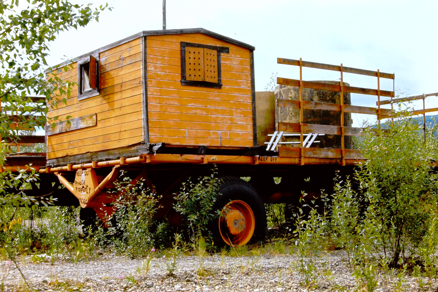 LeTourneau Sno-Freighter at Bear Creek, 1966