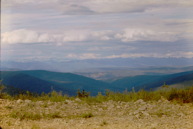 The Yukon River Valley and Ogilvie Mountains, August 1966