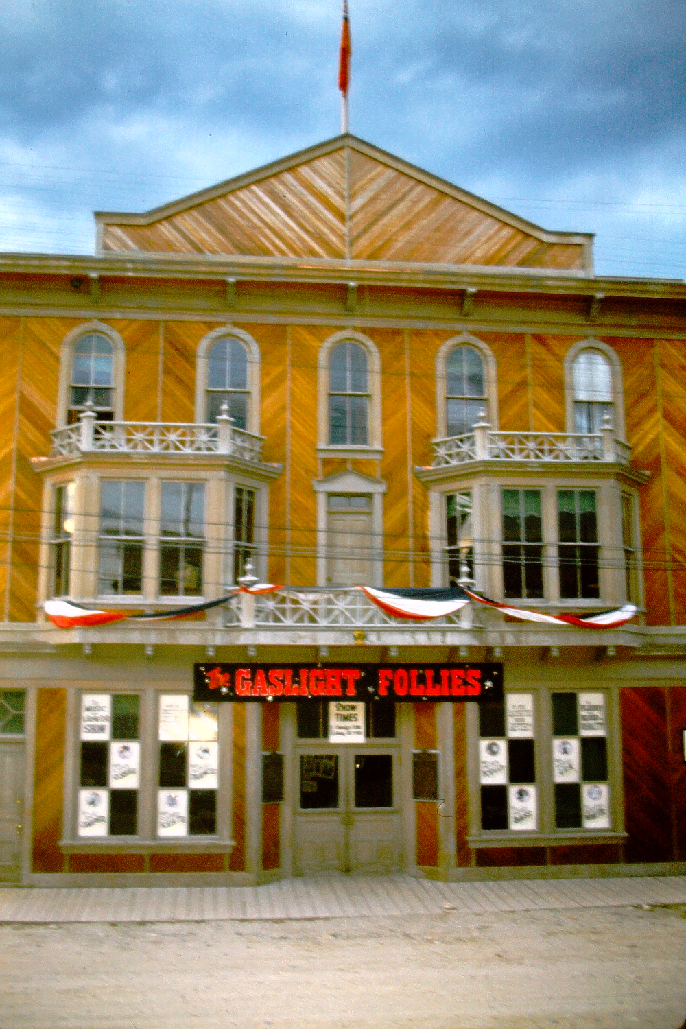 Palace Grand Theatre, Dawson City, July 1966