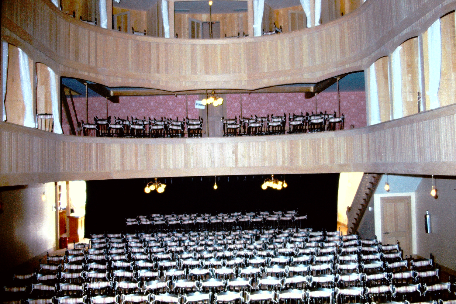Interior of the Palace Grand Theatre, Dawson City, July 1966