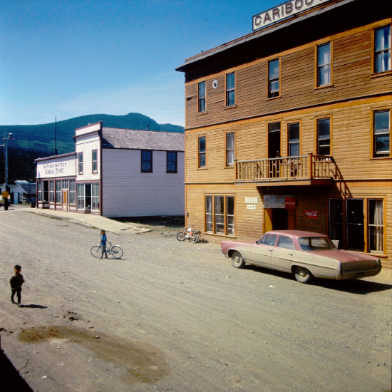 Downtown Carcross, July 1966