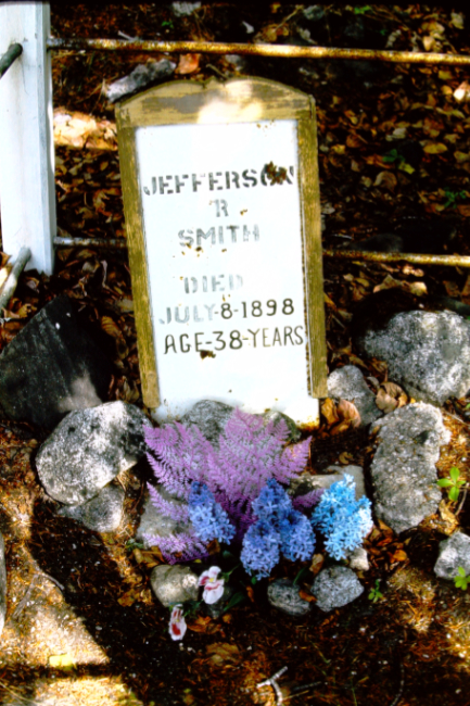 Skagway's Gold Rush Cemetery, July 1966