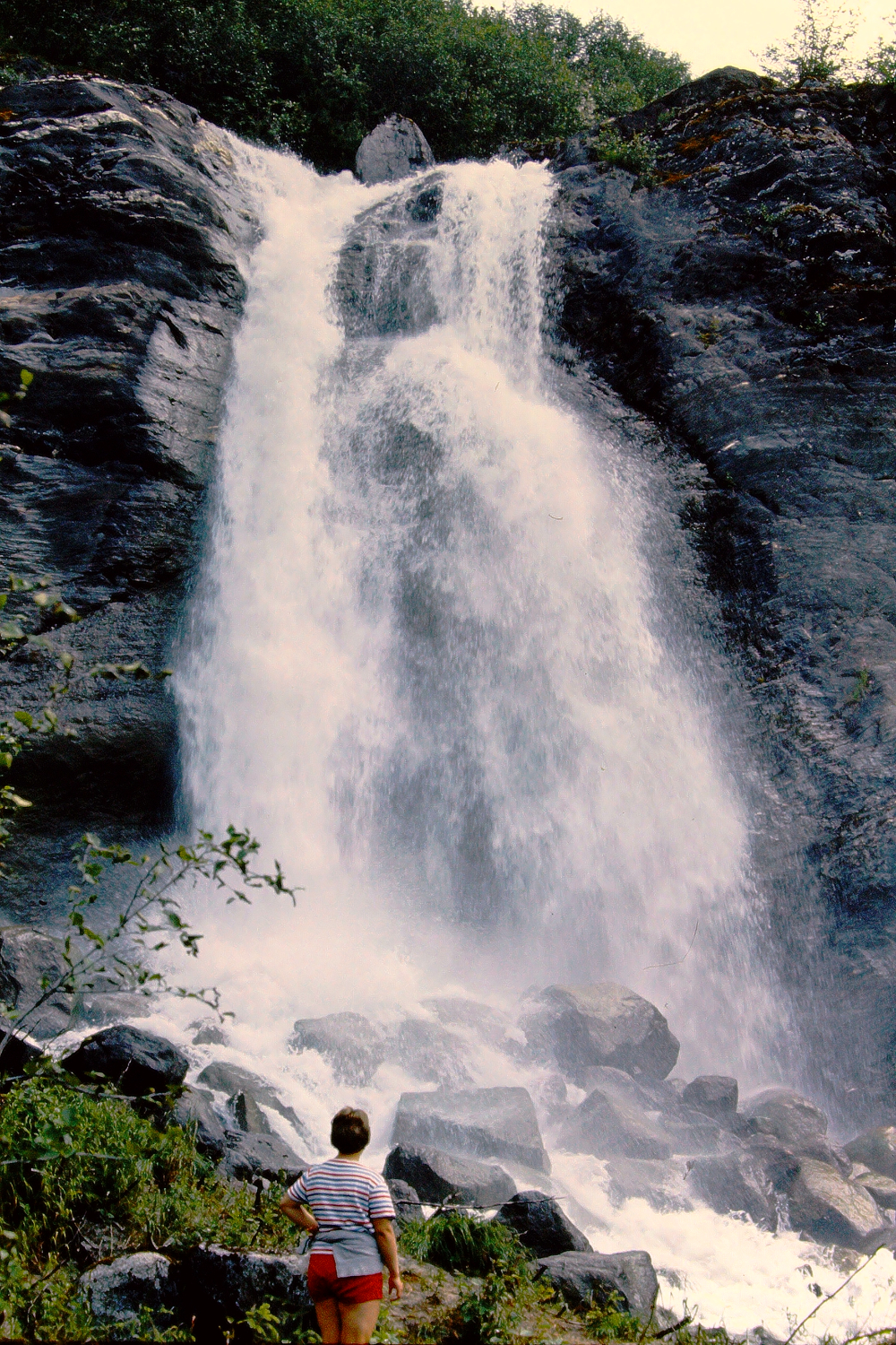 Nugget Falls, Mendenhall Glacier, 1966