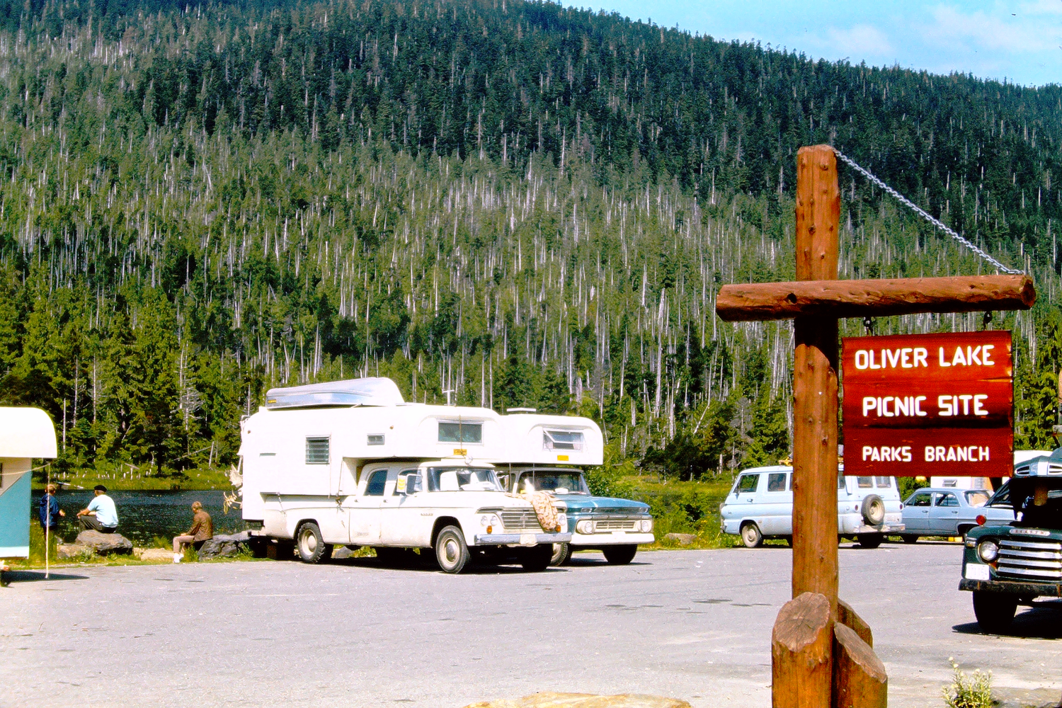 Oliver Lake Picnic Site, July 1966