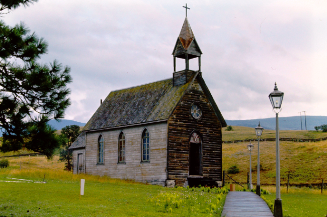 Historic O'Keefe Ranch on Highway 97 north of Vernon, July 1966
