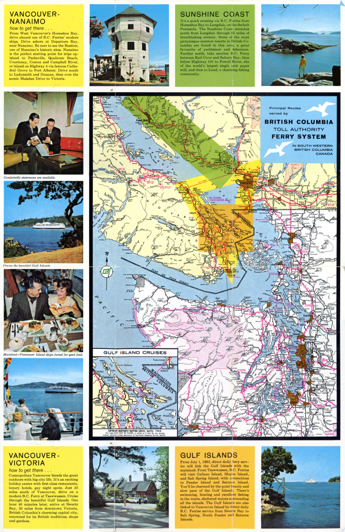British Columbia Ferries, 1963