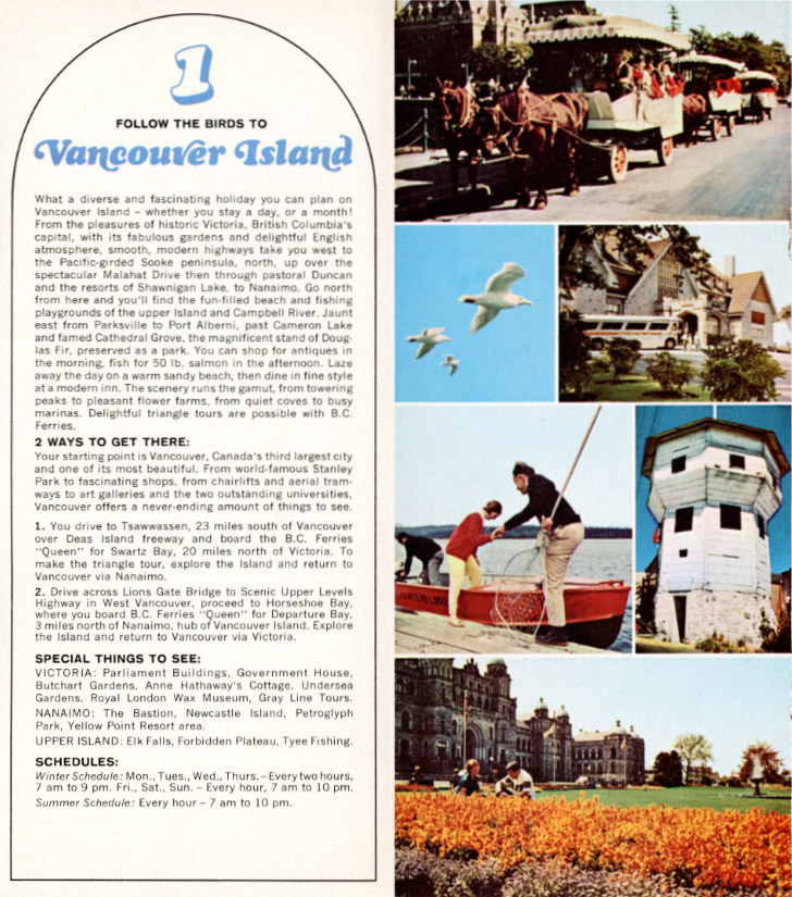 British Columbia Ferries, 1966