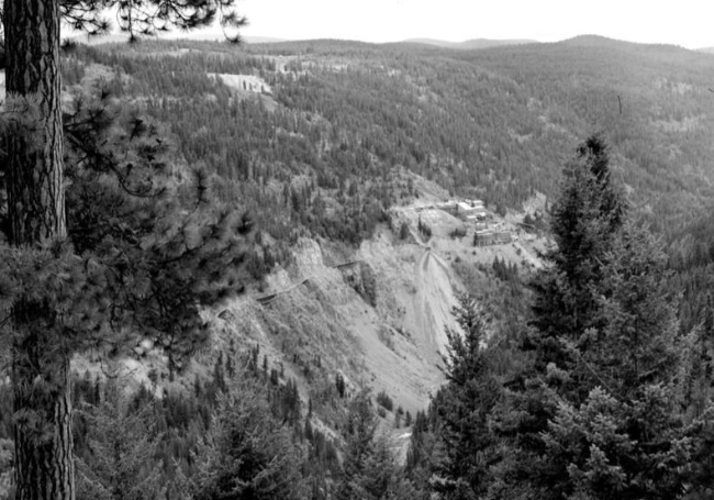 Copper Mountain From Hope-Princeton Highway, 1950