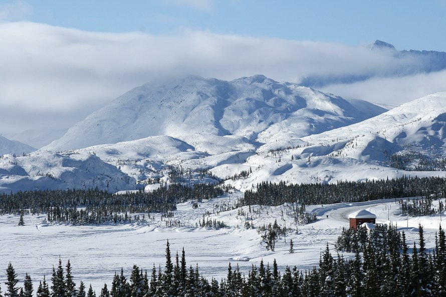 February in Fraser, British Columbia