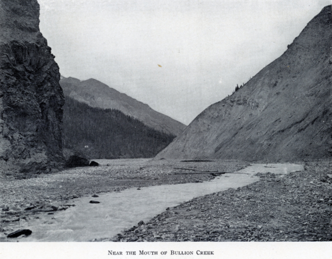 A Yukon Souvenir, 1904 - Near the Mouth of Bullion Creek