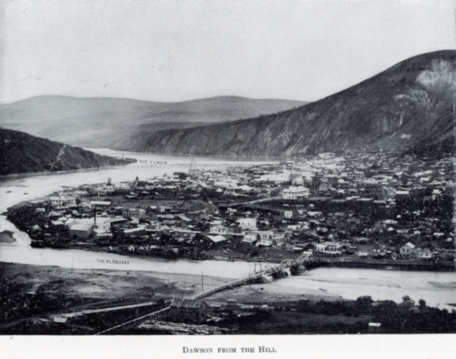 A Yukon Souvenir, 1904 - Dawson From the Hill