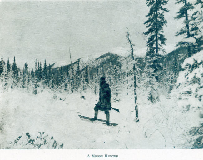 A Yukon Souvenir, 1904 - A Moose Hunter