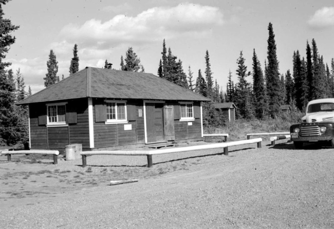 Pine Creek Campground, Yukon Territory, 1951