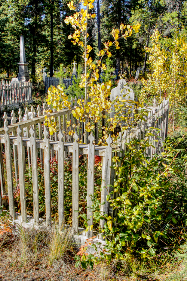 Grave of Alexander Black in the Atlin Cemetery, BC