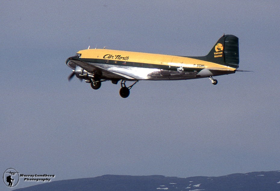 C-FGHL, a DC-3 (C-47) operated by Air North.