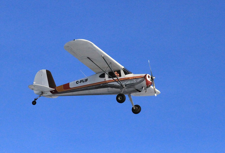 1947 Cessna 120 C-FLIF at Whitehorse
