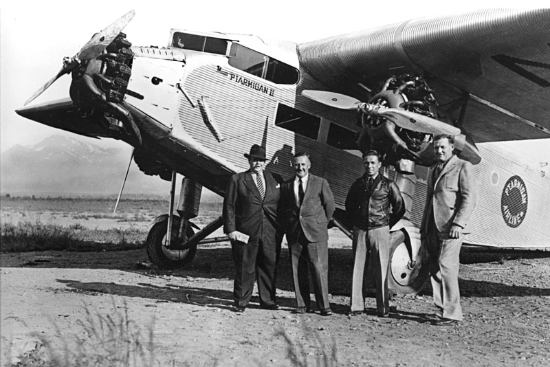 Ptarmigan Airline Ford Trimotor, ca. 1934