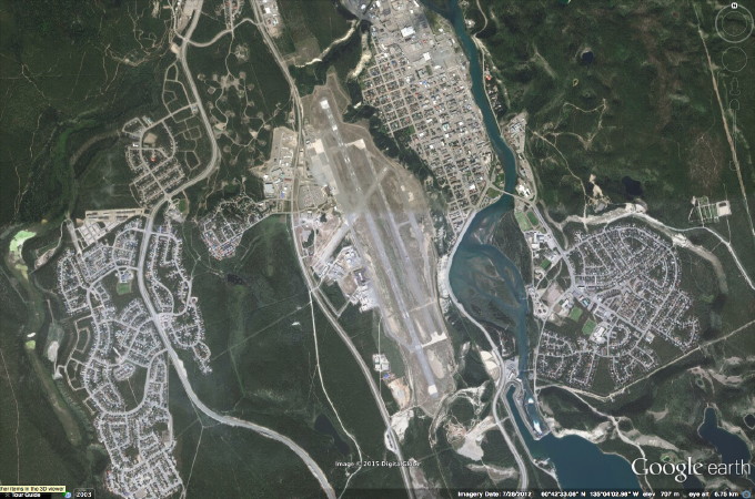 Whitehorse airport, Yukon