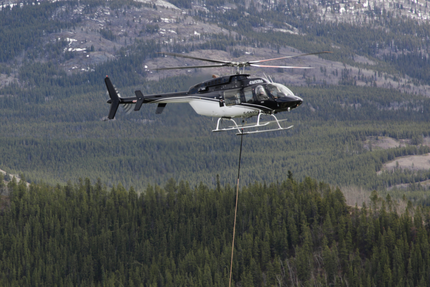 C-GUEG, a 1976 Cessna 172M owned by YXY Flyers Association (YT), at Cousins, Yukon (CFP8), on July 25, 2026.
