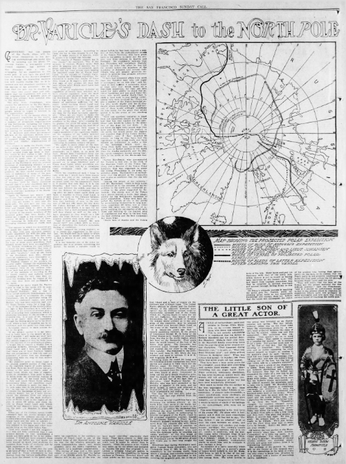 Dr. Varicle's Dash to the North Pole, 1905