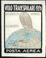Italian stamp honoring the airship Norge