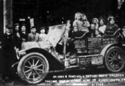 1911 Abbott-Detroit car in Skagway