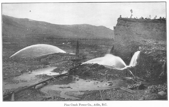 Pine Creek Power Company, Atlin, B.C., ca. 1908