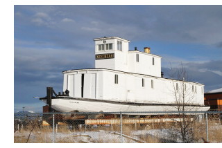 Riverboat Neecheah at the Yukon Transportation Museum, 2018