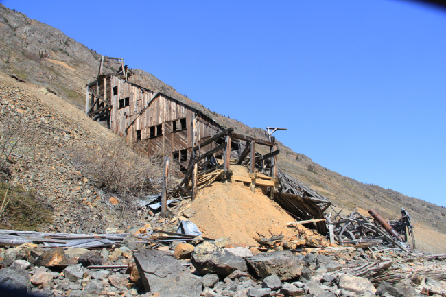 Venus Mines, Yukon. The Venus mill.