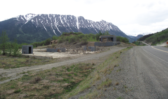 Venus Mines, Yukon. The 1970-1971 Venus mill.