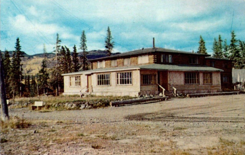 Mike Nolan's Marsh Lake Lodge on the Alaska Highway, ca. 1960