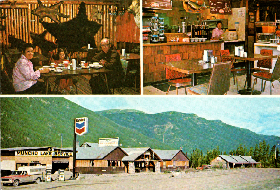 Muncho Lake Lodge on the Alaska Highway