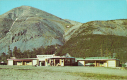 Rocky Mountain Lodge, Alaska Highway, ca. 1970