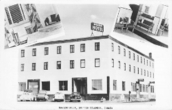 Windsor Hotel, Dawson Creek, 1957
