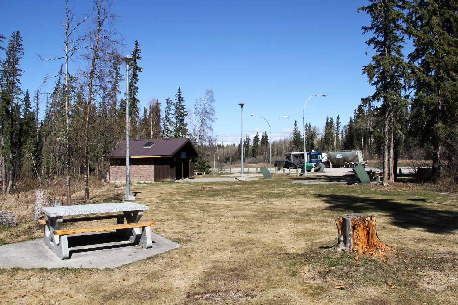 The Historical Mile 80 Rest Area, Alaska Highway