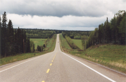 Km 140 on the Alaska Highway